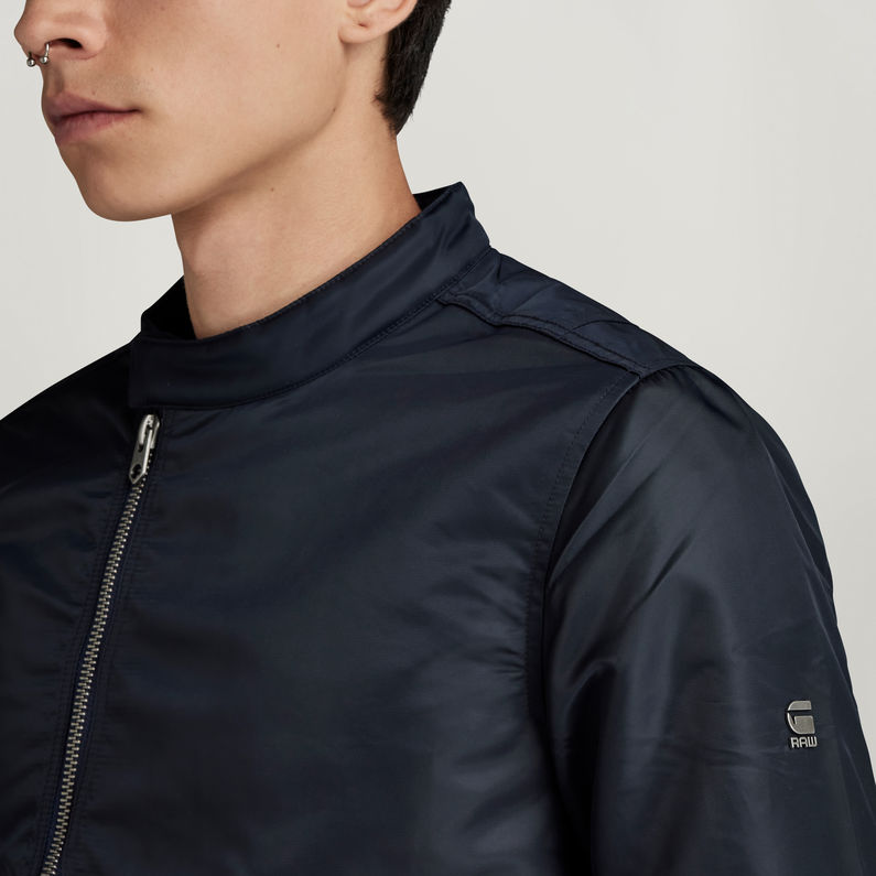 G-STAR Outlet Biker Jacket Dark blue