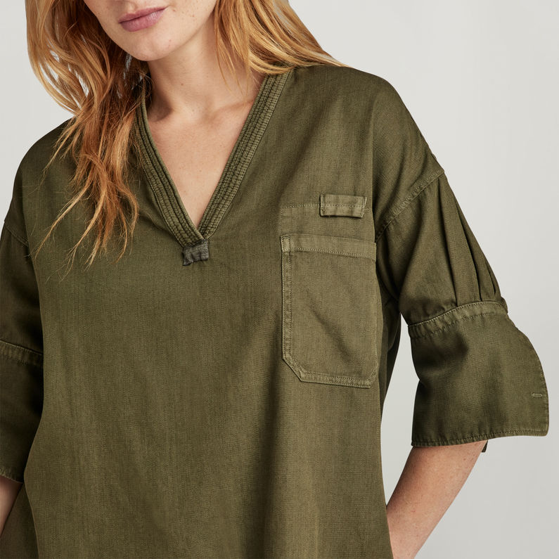 G-STAR Outlet Woven Tunic Green