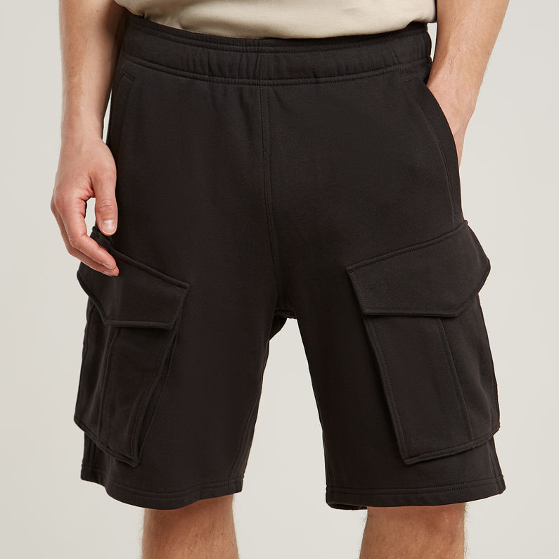G-STAR Outlet Rovic Sweat Shorts Black
