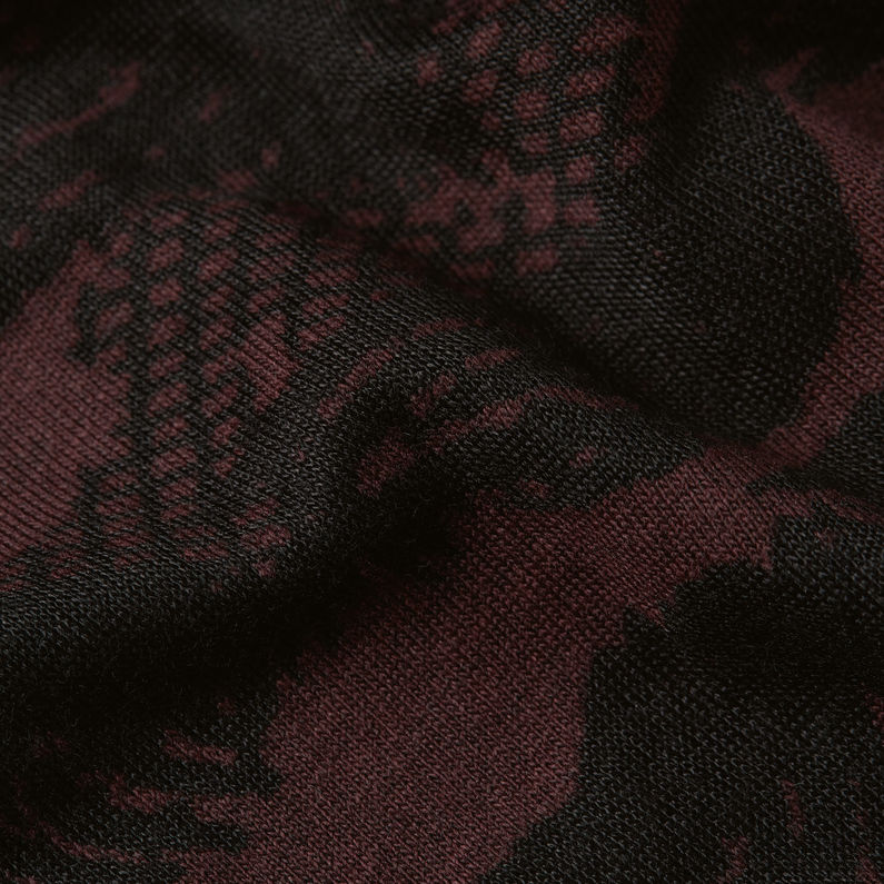 G-STAR Outlet Top Fine Lace AOP Slim Multi color