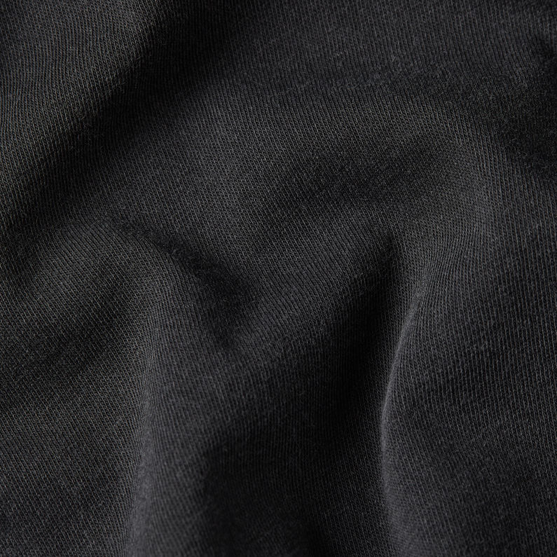 G-STAR Outlet Garment Dyed Chest Logo T-Shirt Black