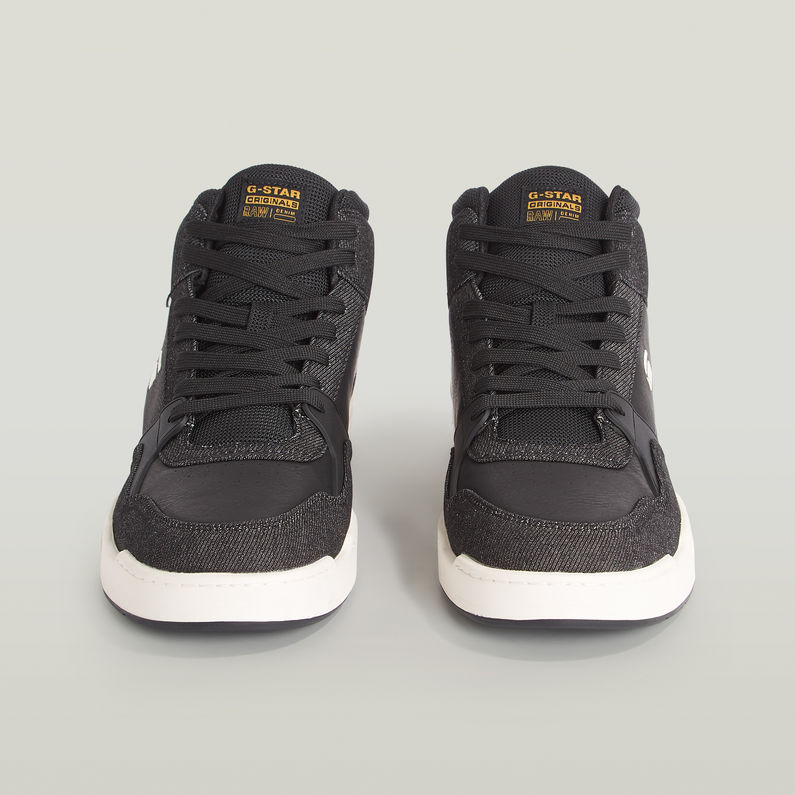G-STAR Outlet Attacc Cup Mid Sneakers Black