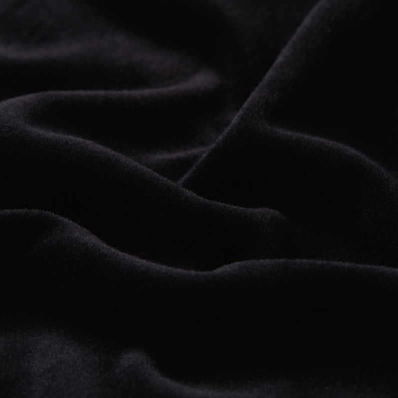G-STAR Outlet Velvet Slim Top Black