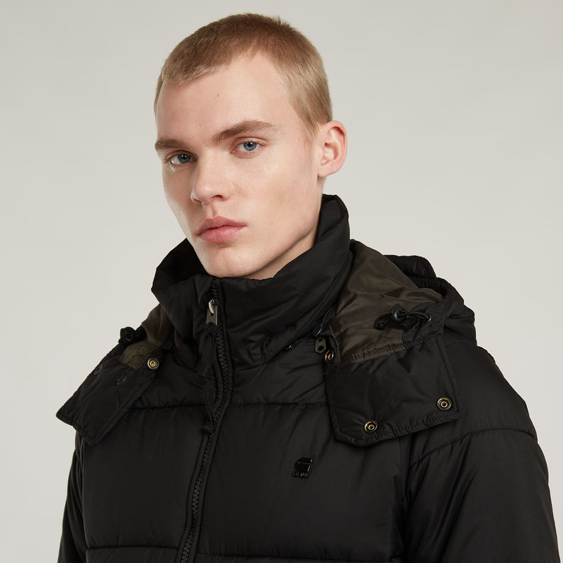 G-STAR Outlet Chaqueta G-Whistler Padded Hooded Negro