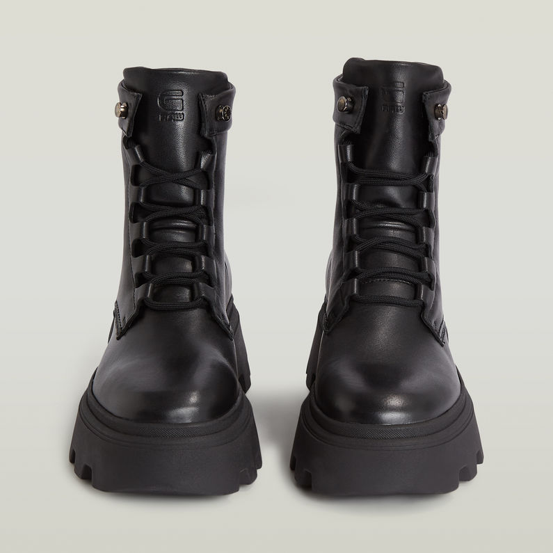 G-STAR Outlet Kate II Lace Mid Boots Black