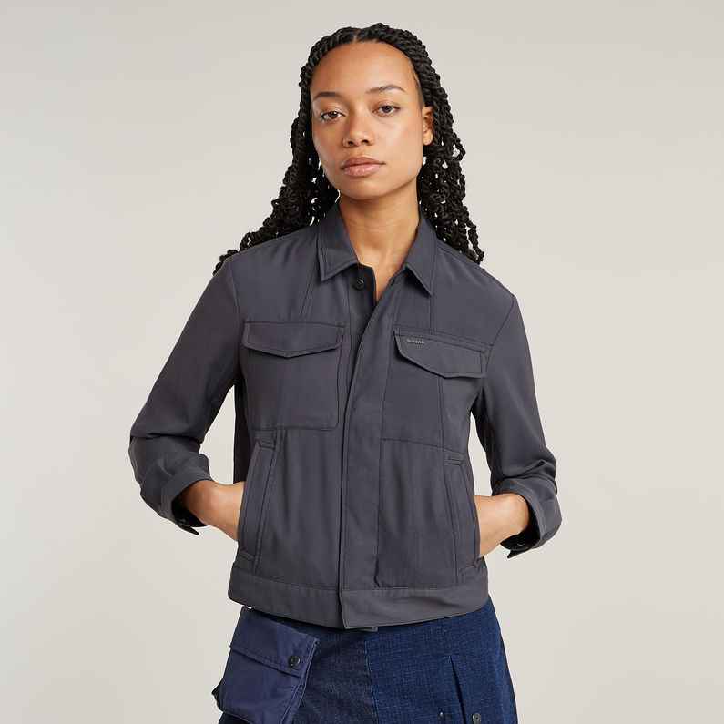 G-STAR Outlet Officer Jacket 3.0 Grey
