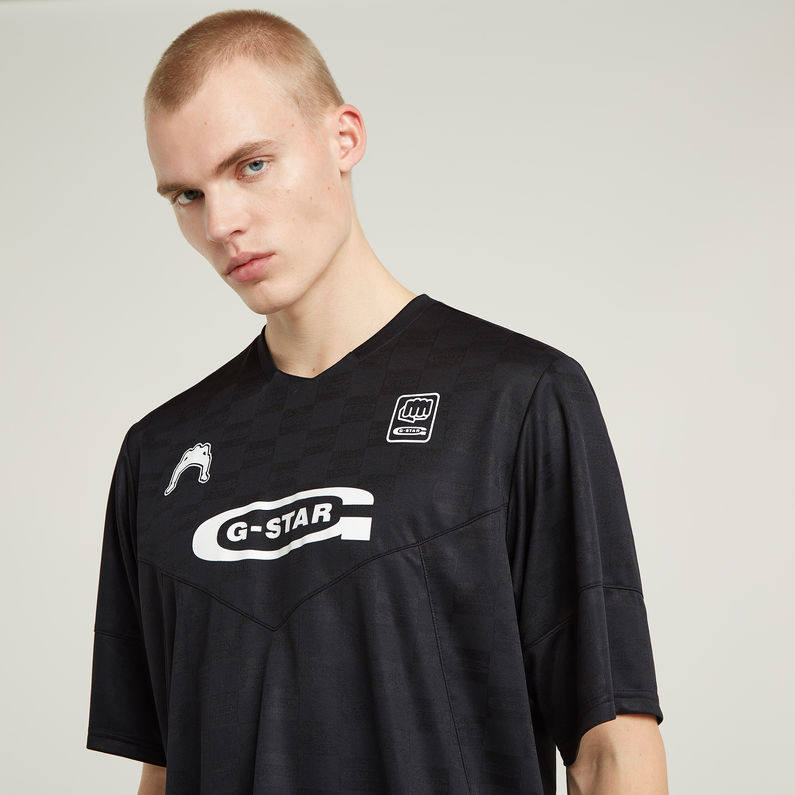 G-STAR Outlet Camiseta de fútbol Jersey Negro