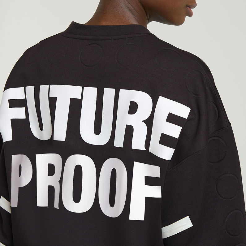 G-STAR Outlet Sudadera Unisex Oversized WVB Negro