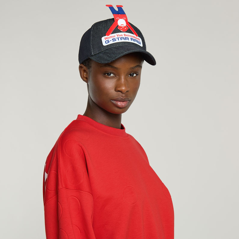 G-STAR Outlet Sudadera WVB Unisex Cropped Rojo