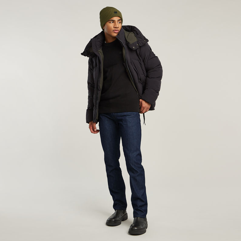 G-STAR Outlet G- Whistler Padded Hooded Jacket 2.0 Black