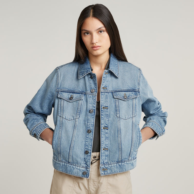 G-STAR Outlet True Denim Jacket Light blue