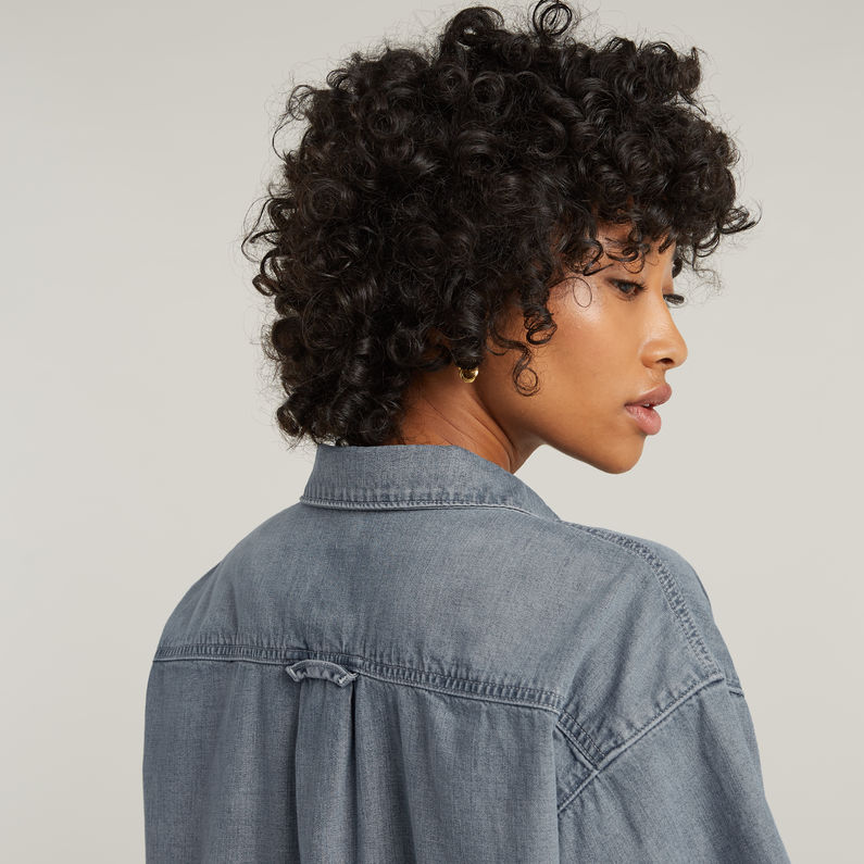 G-STAR Outlet Camisa Relaxed Azul intermedio