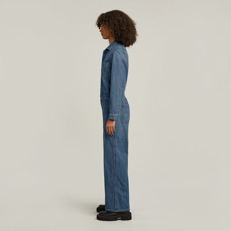 G-STAR Outlet 1 Pocket Overall Medium blue