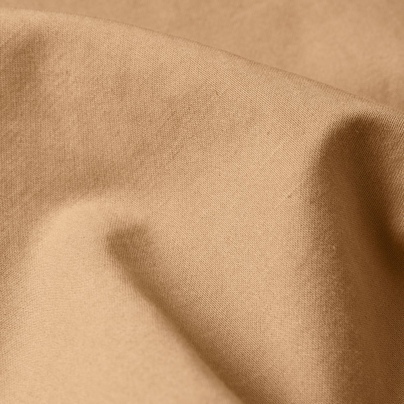 G-STAR Outlet Pantalones Pleated Chino Relaxed Tapered Marrón