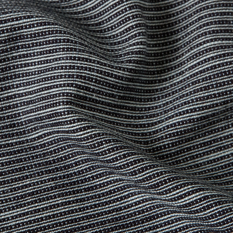 G-STAR Outlet Stand Collar Rollup Relaxed Shirt Dark blue