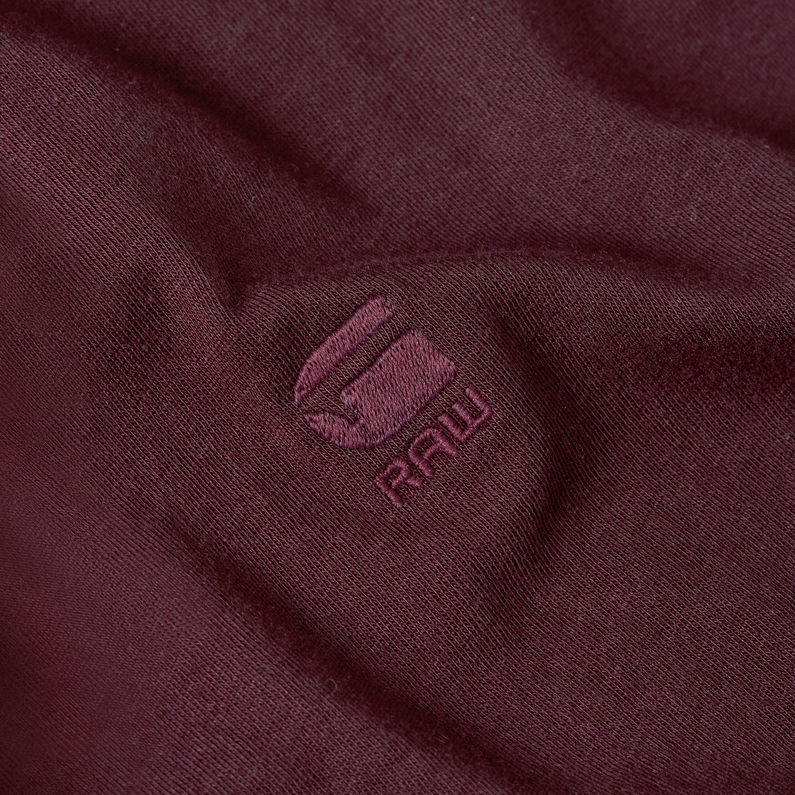 G-STAR Outlet Camiseta Rolled Up Boyfriend Rojo