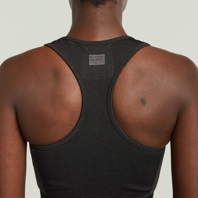 G-STAR Outlet Seamless Racerback Top Black