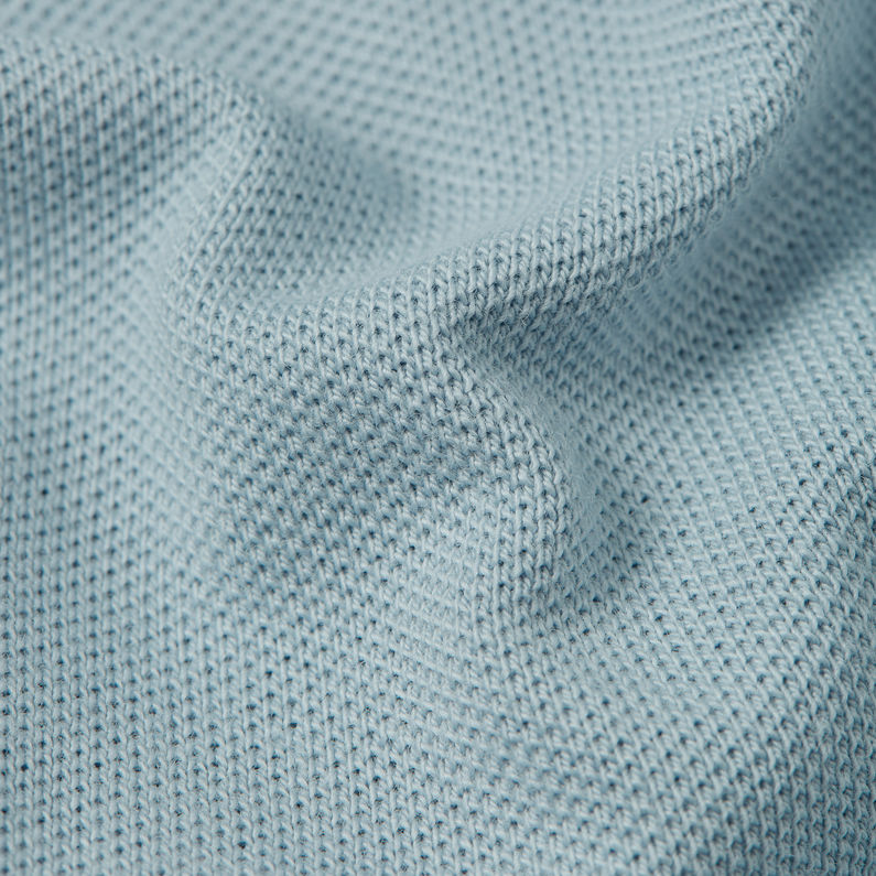 G-STAR Outlet Dunda Slim Polo Long Sleeve Light blue