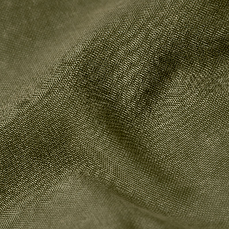 G-STAR Outlet Oversized Short Trench Coat Green