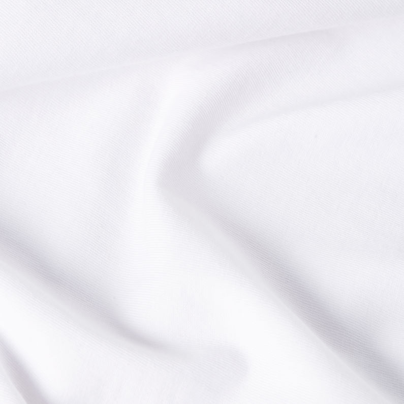 G-STAR Outlet Camiseta A-Line Loose Blanco