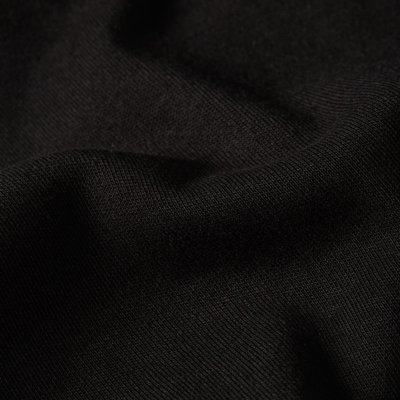 G-STAR Outlet Back Embro Text Loose T-Shirt Black