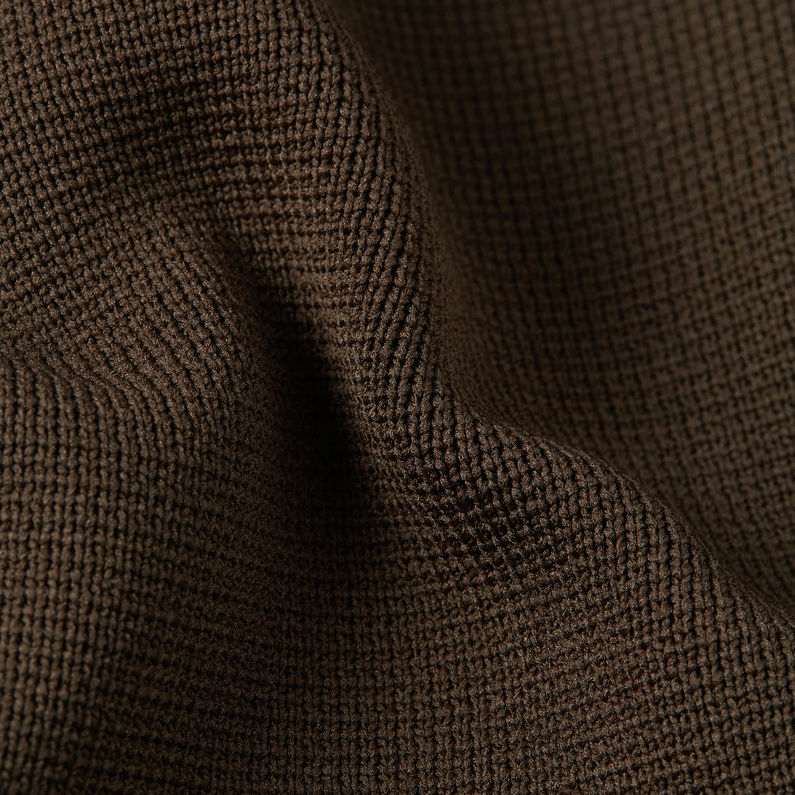 G-STAR Outlet Tech Knit Jacket Brown