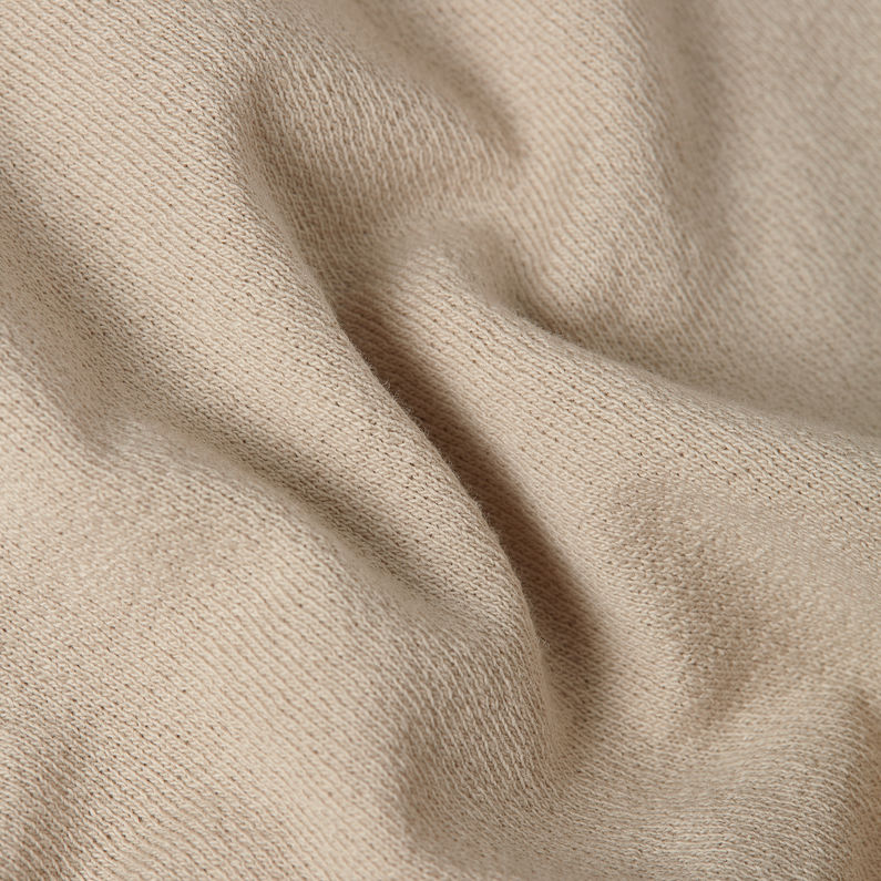 G-STAR Outlet Embro Patch Slim T-Shirt Beige