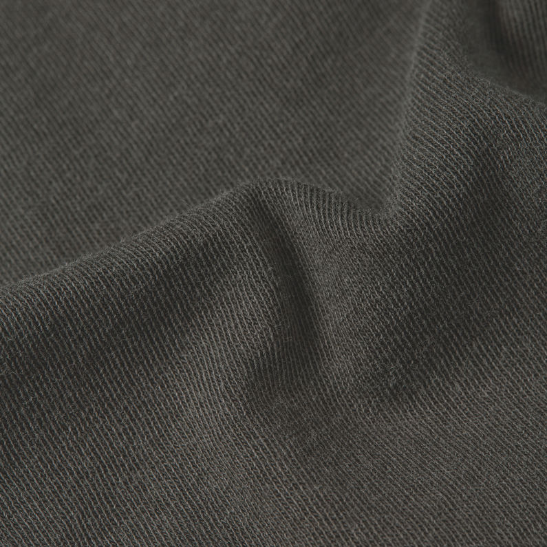 G-STAR Outlet Camiseta Overdyed Front Seam Gris