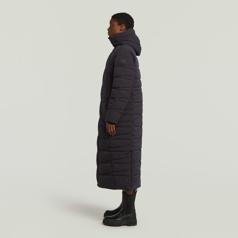 G-STAR Outlet Whistler Long Puffer Jacket Black