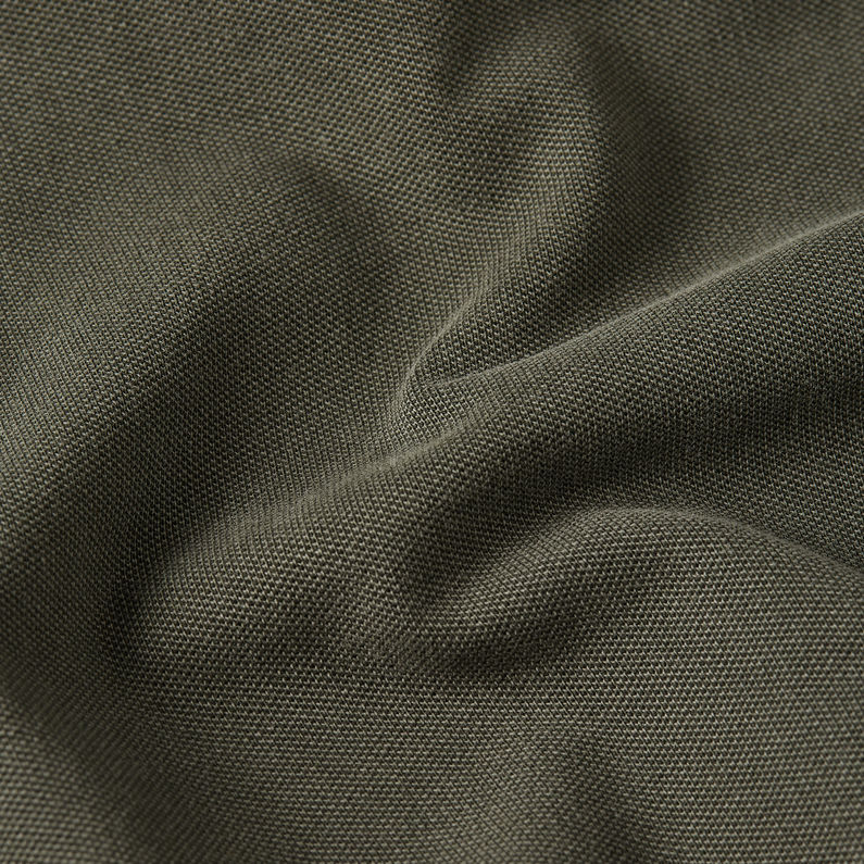 G-STAR Outlet Dunda Overdyed Slim Polo Badge Grey