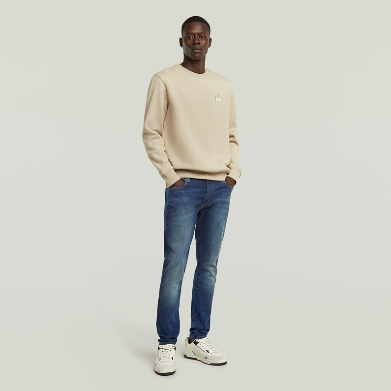 G-STAR Outlet Logo Sweater Beige