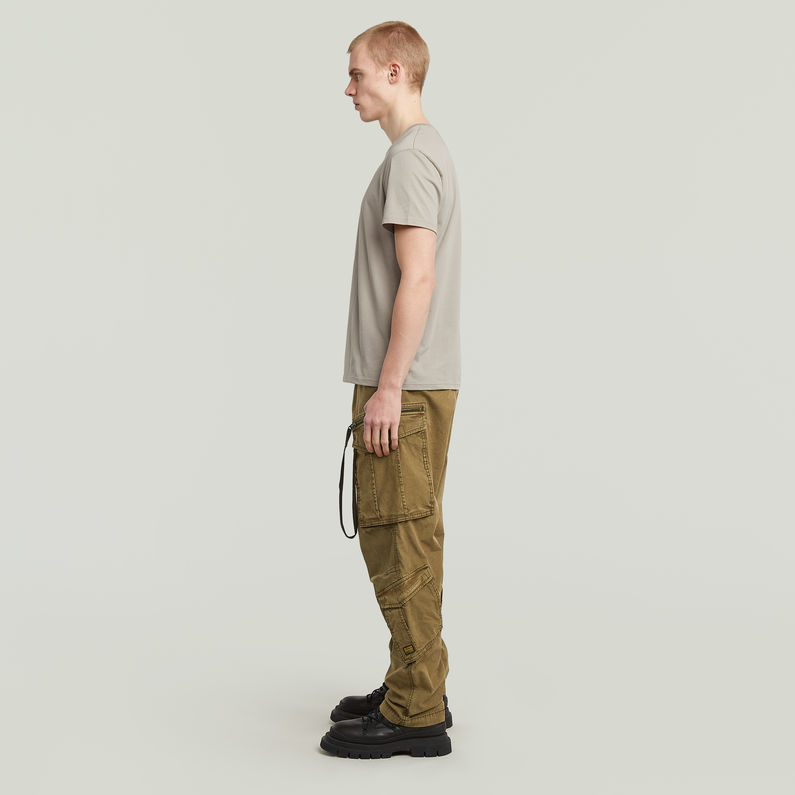 G-STAR Outlet Rovic Zip 3D Loose Pants Brown