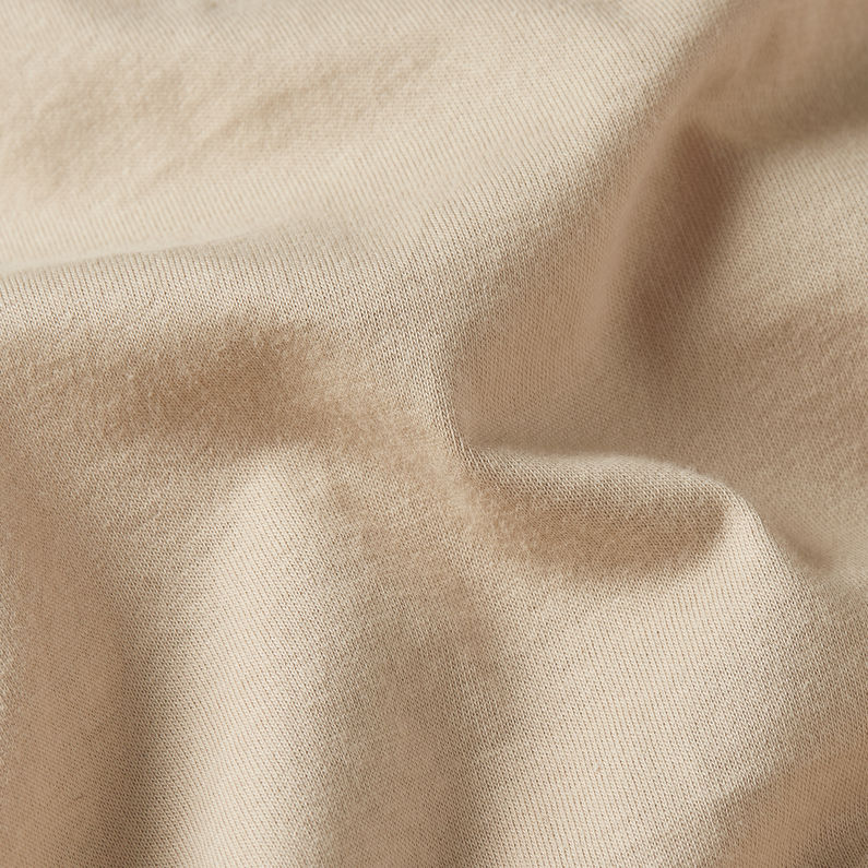 G-STAR Outlet Camiseta Chest Logo Beige