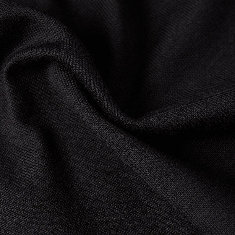 G-STAR Outlet Deep U-Neck Top Black