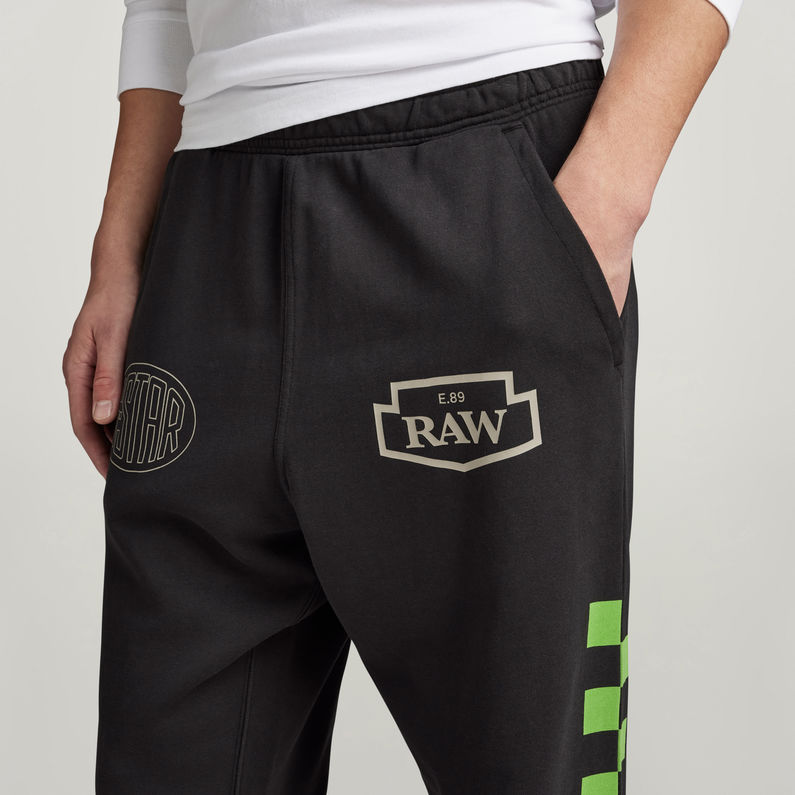 G-STAR Outlet Moto Graphic Sweat Pants Black