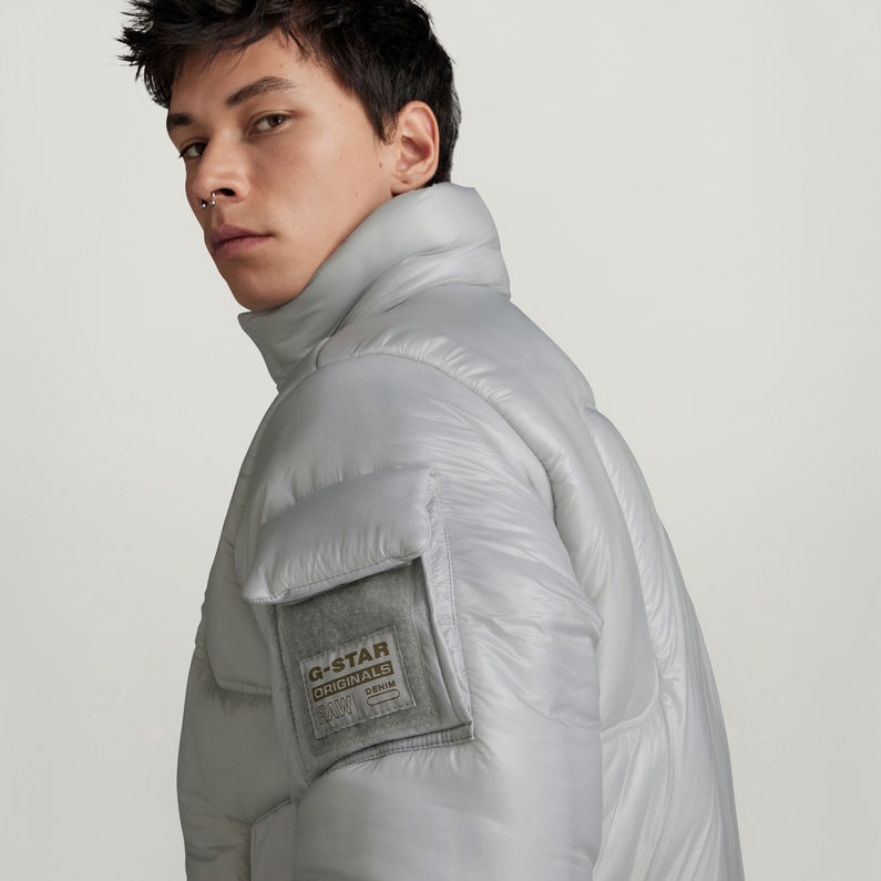 G-STAR Outlet Chaqueta Lofty Puffer Gris