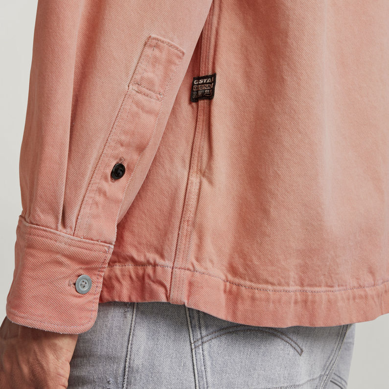 G-STAR Outlet Oversized Boxy Fit Shirt Pink