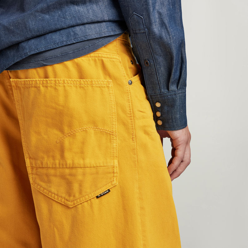 G-STAR Outlet Bam Denim Shorts Yellow