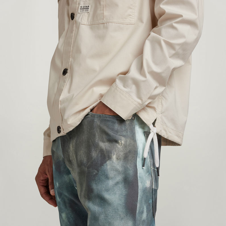 G-STAR Outlet 2-Pocket Relaxed Shirt Beige