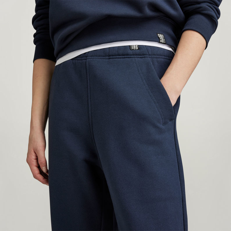 G-STAR Outlet Essential Unisex Loose Tapered Sweatpants Dark blue
