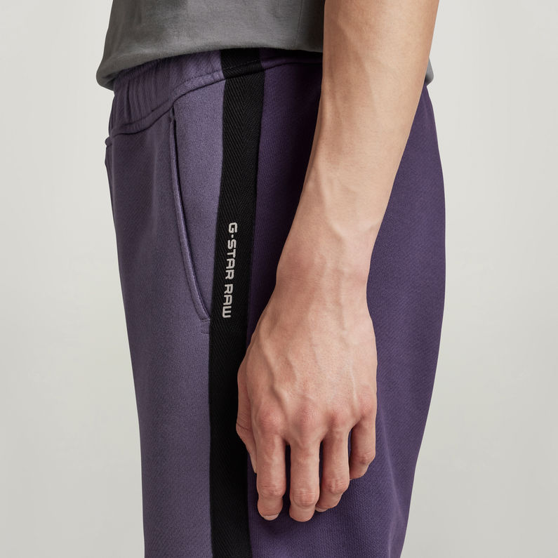 G-STAR Outlet Tape Color Block Tapered Sweat Pants Multi color