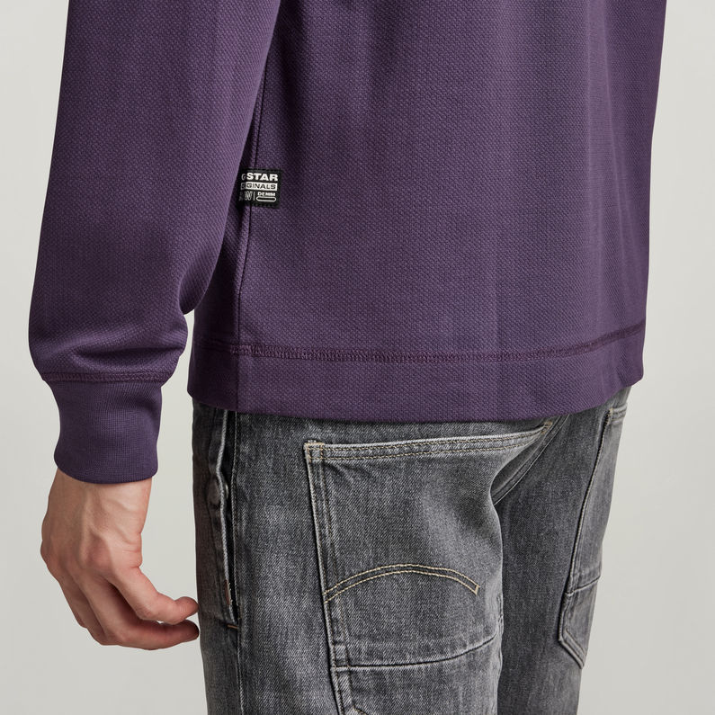 G-STAR Outlet Aviaton Lightweight Sweater Purple