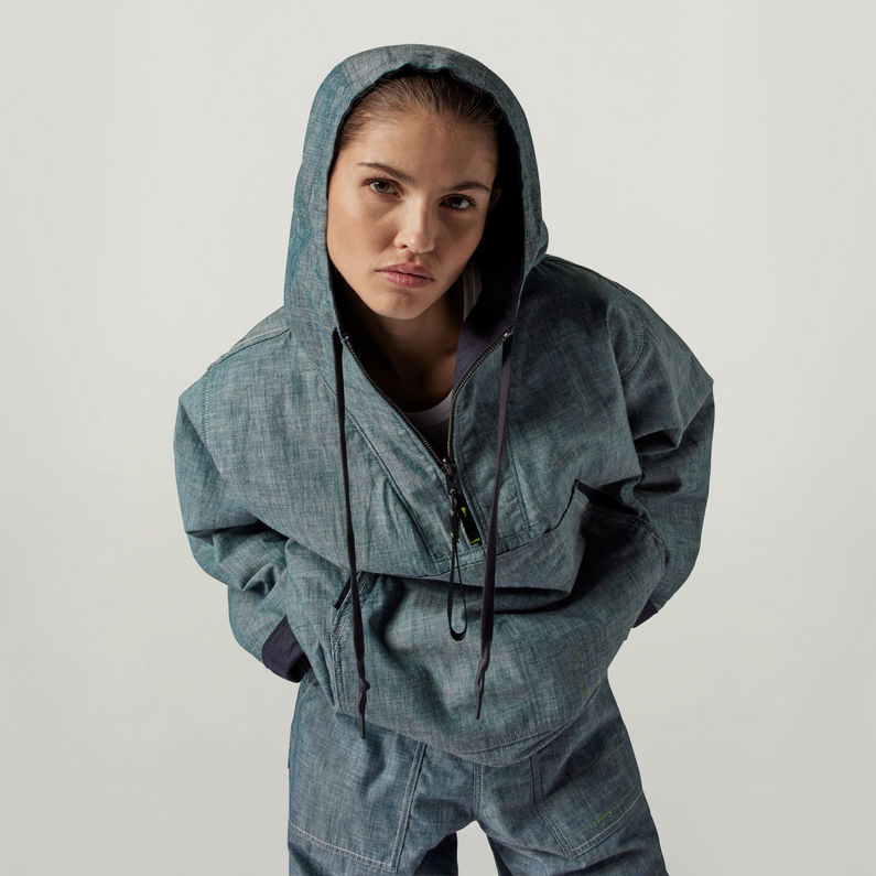 G-STAR Outlet Unisex GSRR Reversible Anorak Dark blue