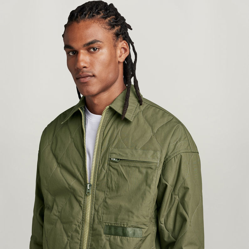 G-STAR Outlet Unisex Postino Oversized Jacket 2.0 Green