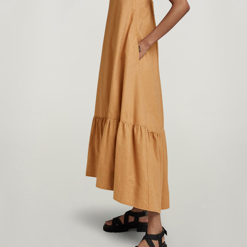 G-STAR Outlet Para Simple Dress Brown