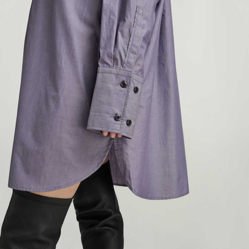 G-STAR Outlet Camisa Oversized Boyfriend Morado