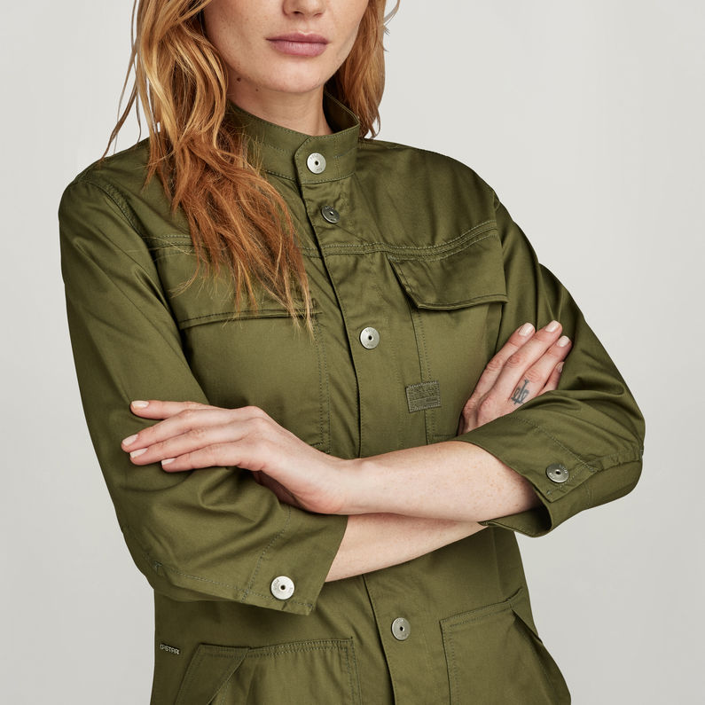 G-STAR Outlet Shirt Dress Green