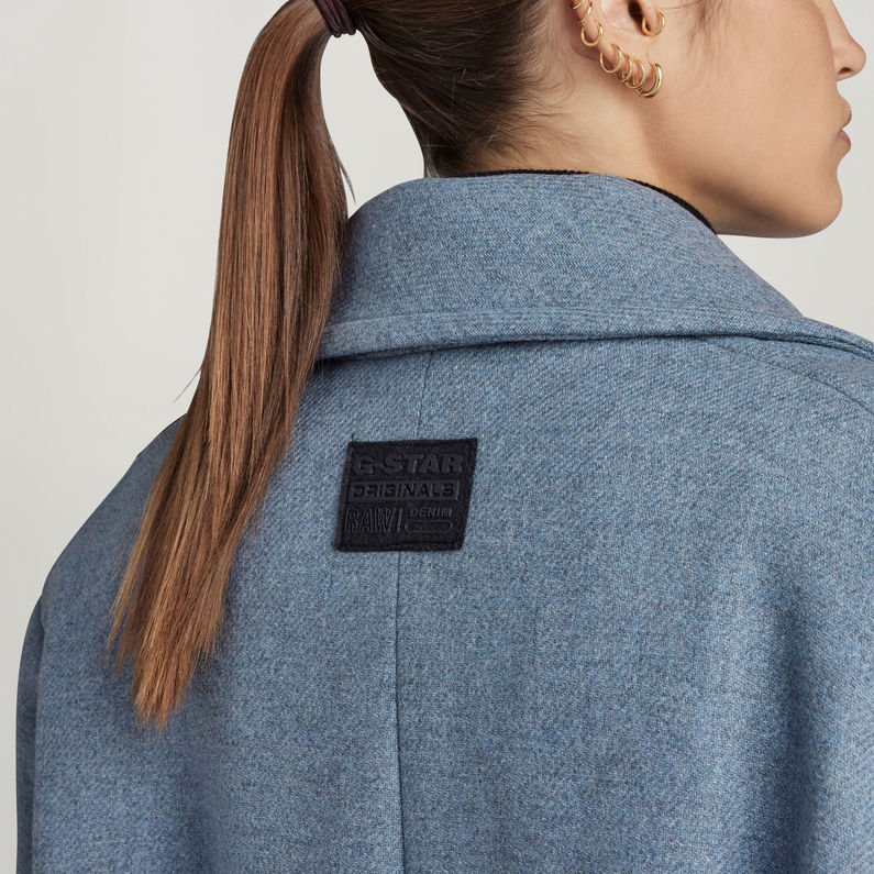 G-STAR Outlet Americana Premium Heavy Wool Oversized Gris