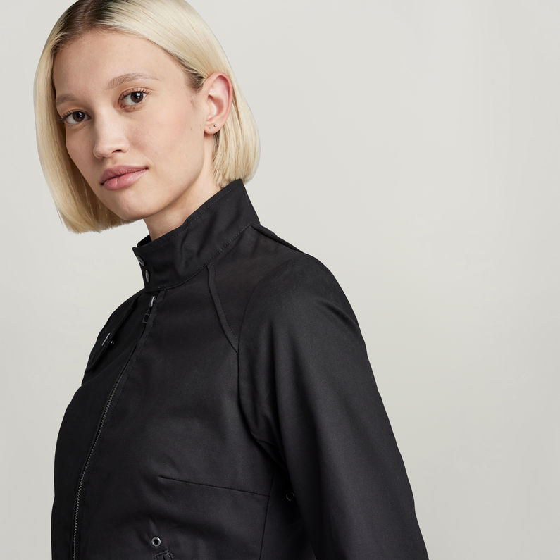 G-STAR Outlet Chaqueta Biker Negro