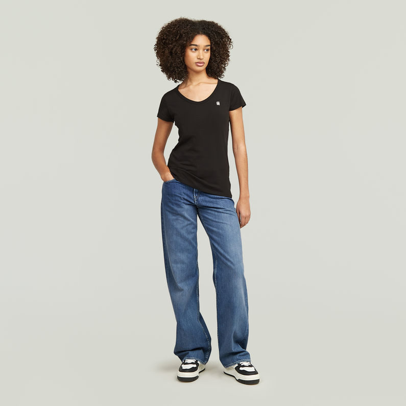 G-STAR Outlet Slim Top 2-Pack Black